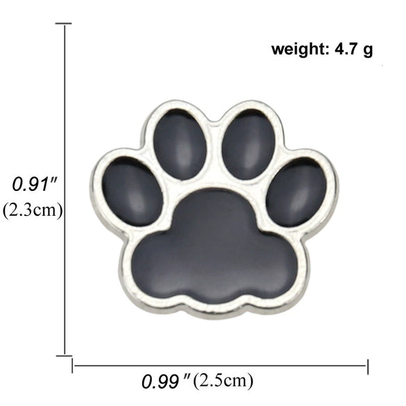 Alloy Fashion Ol Style Cat Paw Brooch With Electroplating