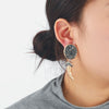 Alloy Fashion Retro Exaggerated Women's Earrings Necklace Set With Small Animal Patterns And Electroplating