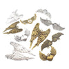 Alloy Feather Wings Vintage Jewelry Accessories Plating