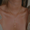 Alloy Fivepointed Star Long Pendant Multilayer Women's Fashion Necklace With Zircon And Geometric Design
