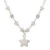 Alloy Fivepointed Star Necklace Electroplating Design For Women