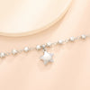 Alloy Fivepointed Star Necklace Electroplating Design For Women