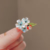 Alloy Flower Bee Women's Brooch Electroplating Accessories