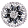 Alloy Flower Brooch Electroplated Clothing Accessories