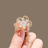 Alloy Flower Brooch Electroplated Women's Summer Antiexposure Cardigan Accessory