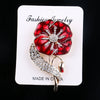 Alloy Flower Brooch Highend Electroplated Clothes Accessories