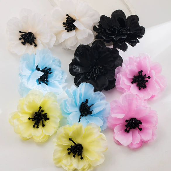 Alloy Flower Crystal Women's Earrings