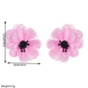 Alloy Flower Crystal Women's Earrings