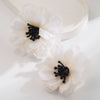 Alloy Flower Crystal Women's Earrings