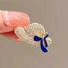 Alloy Flower Design Electroplated Hat Brooch For Women
