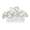 Alloy Flower Pattern Electroplated Hair Comb And Headband Hair Accessories For Women