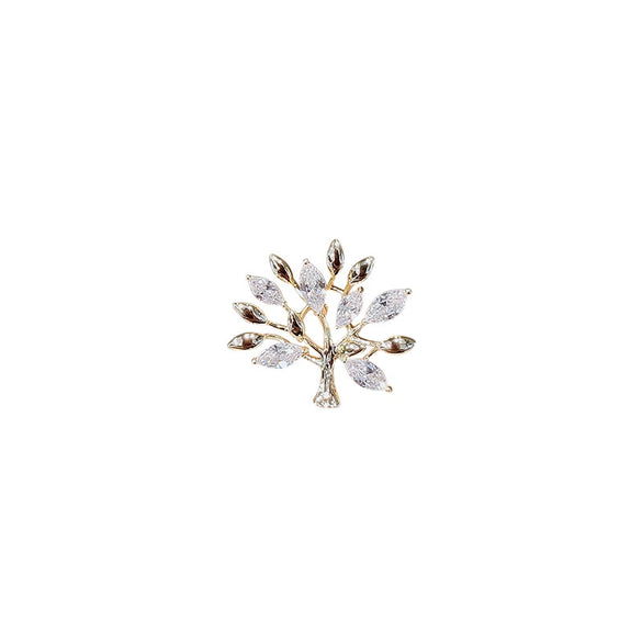 Alloy Flower Pattern Electroplating Women's Brooch