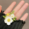 Alloy Flower Women's Brooch Electroplating Highend Luxury Elegant Design Clothes Accessories