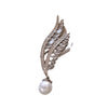 Alloy Flowers Electroplating Women's Wheat Pearl Brooch