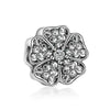 Alloy Fourleaf Clover Hollow Pendant Jewelry Diy Accessories With Totem Pattern And Electroplating Treatment