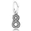Alloy Fourleaf Clover Hollow Pendant Jewelry Diy Accessories With Totem Pattern And Electroplating Treatment