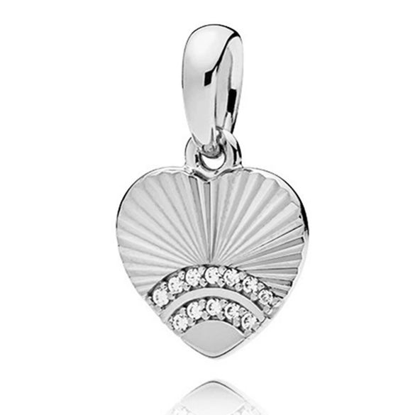 Alloy Fourleaf Clover Hollow Pendant Jewelry Diy Accessories With Totem Pattern And Electroplating Treatment