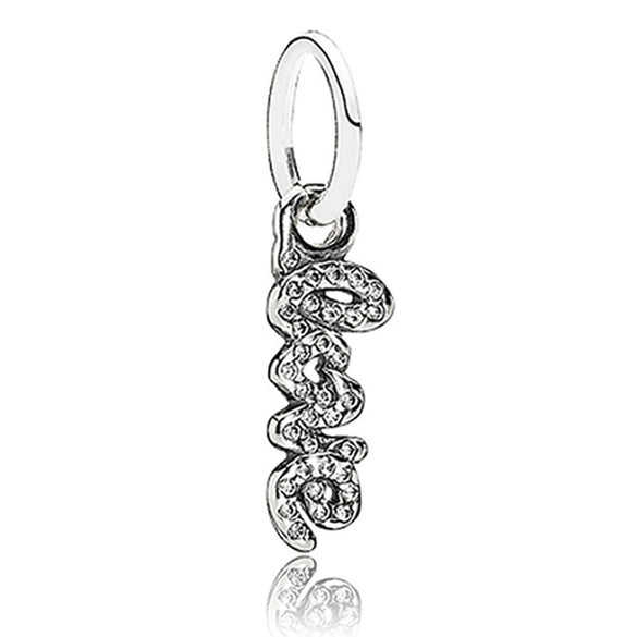 Alloy Fourleaf Clover Hollow Pendant Jewelry Diy Accessories With Totem Pattern And Electroplating Treatment