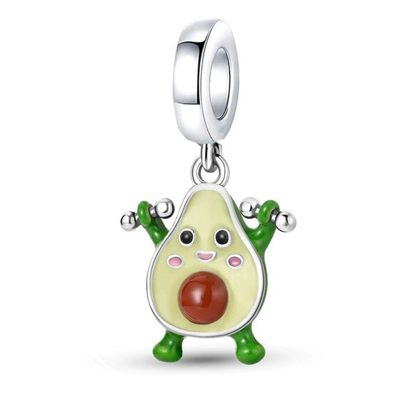 Alloy Fruit Beaded Cartoon Style Bracelet Necklace Accessories With Totem Pattern And Electroplating Process