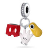 Alloy Fruit Beaded Cartoon Style Bracelet Necklace Accessories With Totem Pattern And Electroplating Process