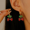 Alloy Fruit Earrings Electroplating Women's Fashion Creative