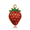 Alloy Fruit Food Style Dripping Oil Small Pendant Diy Jewelry Accessories