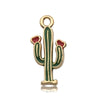Alloy Fruit Food Style Dripping Oil Small Pendant Diy Jewelry Accessories