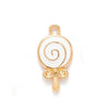 Alloy Fruit Food Style Oil Drop Return Pattern Jewelry Accessories Pendant Earrings Hair Accessories Key Chain Diy Material