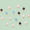 Alloy Fruit Food Style Oil Drop Return Pattern Jewelry Accessories Pendant Earrings Hair Accessories Key Chain Diy Material