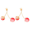 Alloy Fruit Pattern Electroplating Women's Fashion Cherry Earrings