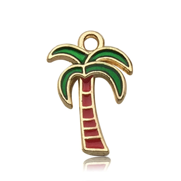 Alloy Fruit Style Dripping Oil Pendant Jewelry Accessories