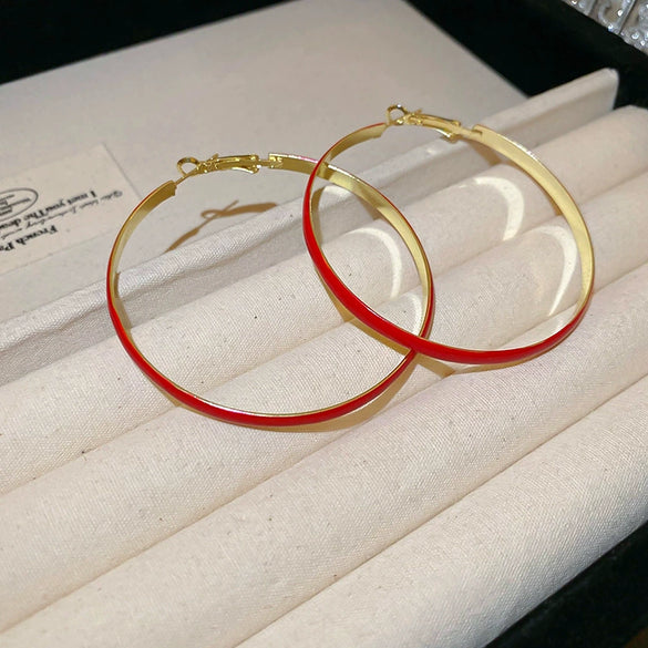 Alloy Geometric And Heart Shape Highend Elegant Women's Electroplating Earrings