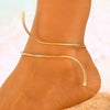Alloy Geometric Anklets Punk Style Accessories