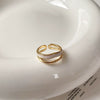 Alloy Geometric Cartoon Pearl Ring And Bracelet For Women With Electroplating Design