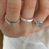 Alloy Geometric Cartoon Pearl Ring And Bracelet For Women With Electroplating Design