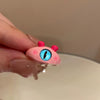 Alloy Geometric Cartoon Pearl Ring And Bracelet For Women With Electroplating Design