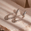 Alloy Geometric Circle Love Starfish Earrings For Women With Electroplating Design