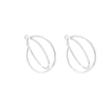 Alloy Geometric Cross Circle Electroplated Women's Earrings