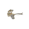 Alloy Geometric Design Electroplated Brooch For Women And Unisex As Clothing Accessories