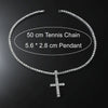 Alloy Geometric Diamond Hiphop Men's Pendant Necklace