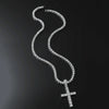 Alloy Geometric Diamond Hiphop Men's Pendant Necklace