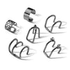Alloy Geometric Diamond Women's Ear Clip Set