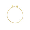 Alloy Geometric Double Water Wave Chain Anklet Simple Jewelry For Women