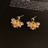 Alloy Geometric Drop Shape Diamond Design Women's Vintage Earrings