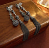Alloy Geometric Drop Shape Diamond Design Women's Vintage Earrings