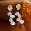 Alloy Geometric Drop Shape Diamond Design Women's Vintage Earrings