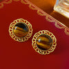 Alloy Geometric Drop Shape Diamond Design Women's Vintage Earrings