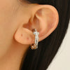 Alloy Geometric Earrings Electroplating Gothic Punk Hiphop Style