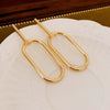 Alloy Geometric Earrings With Electroplating For Women