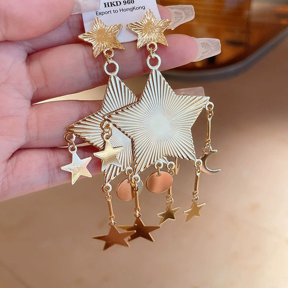 Alloy Geometric Earrings With Electroplating For Women